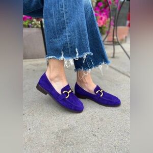 NWOB Bibi Lou Loafers in Violet , Sz US 8-8.5 / EU 39